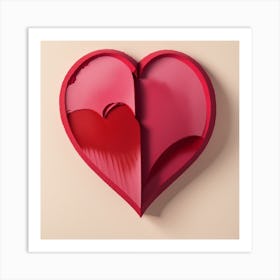 Love, heart, Valentine's Day 1 Art Print