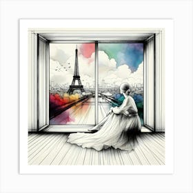 Paris 3 Art Print