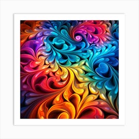 Abstract Painting 6 Art Print