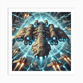 Ionosphere Skybreaker Converted Art Print