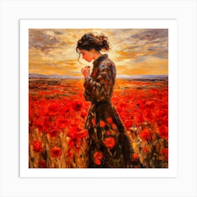 Poppy Field 3 Art Print