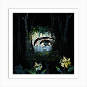 Eye Of The Forest Art Print