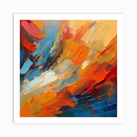 Abstract Painting 64 Art Print