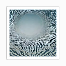 Net In The Water Art Print