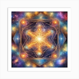 Sacred Geometry 111 Art Print