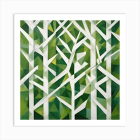 Birch Trees Art Print