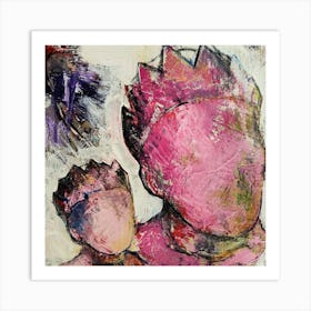 Pink Crown Art Print