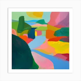 Abstract Park Collection English Garden Munich Germany 1 Art Print