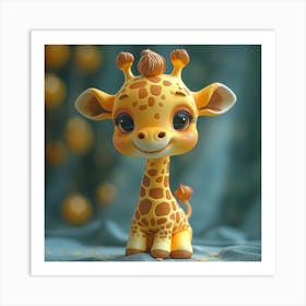 Giraffe 21 Art Print