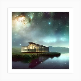 House In The Sky 1 Art Print