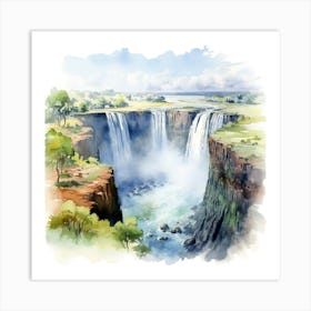 Victoria Falls 2 Art Print