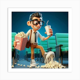 Movie Theater 4 Art Print