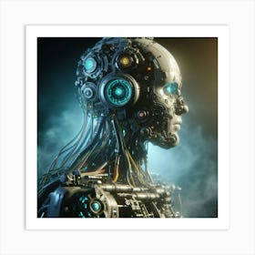 Cyborg 11 Art Print