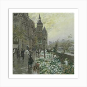 Cities Paris 7 Art Print