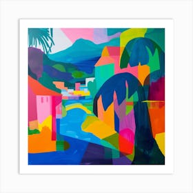 Abstract Travel Collection San Pedro Sula Honduras 3 Art Print