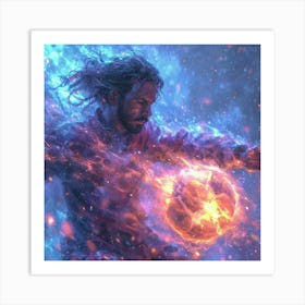 Fireball Art Print