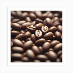 Coffee Beans 345 Art Print