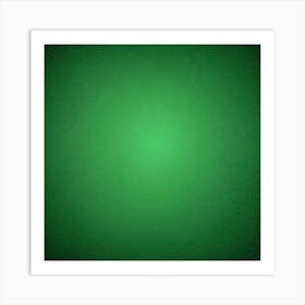 Green Background 2 Art Print