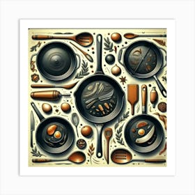 Cooking Utensils Poster