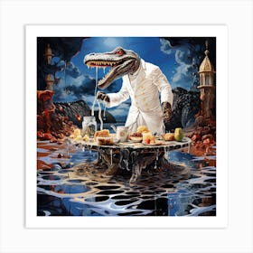 Crocodile 4 Art Print