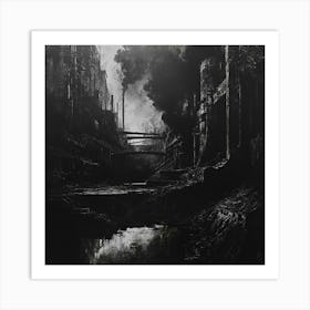 'Dark City' Art Print