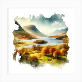 Autumn In Scotland 3 Art Print