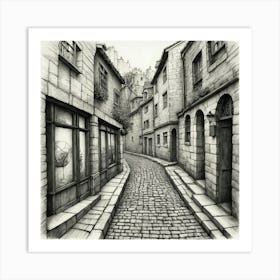 Alleyway 1 Art Print