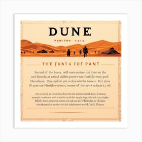 Dune 2 Art Print