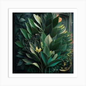 Forest Of Leaves Art Print