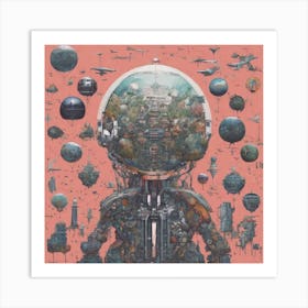 Spaceship Art Print