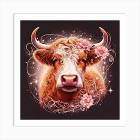 Highland Cow 6 1 Art Print