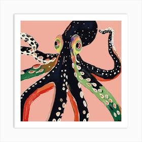 Colorful Octopus Art Print