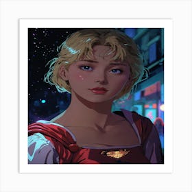 Supergirl 2 Art Print