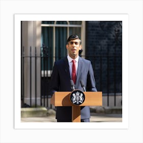 10 Downing Street Art Print