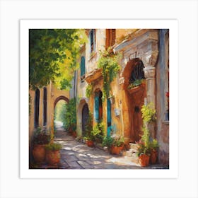 Alleyway Art Print