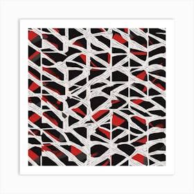 Red And Black 2 Art Print