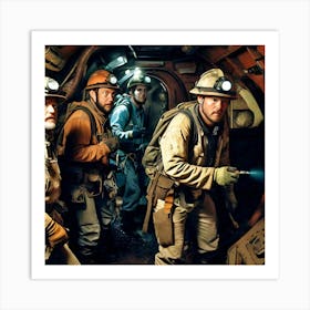 'The Mine' Art Print