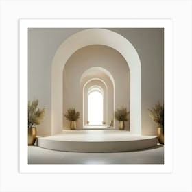 Archway Stock Videos & Royalty-Free Footage 62 Art Print