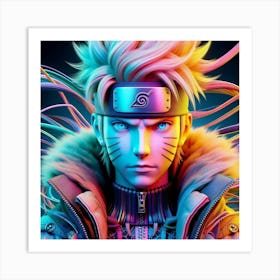 Naruto 3 Art Print