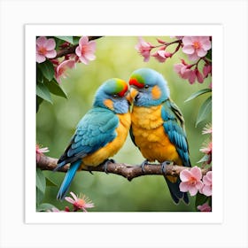 Love is in the air Art Print