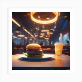 Burger 65 Art Print