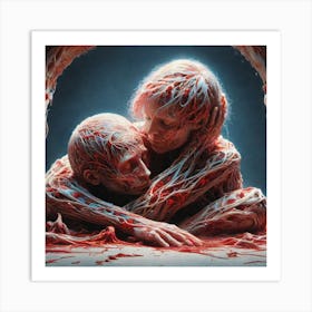 'Blood And Flesh' 2 Art Print