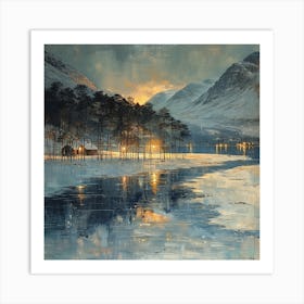 Scottish Winter Art Print