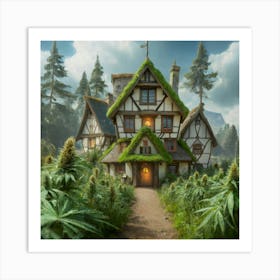 House In The Woods 4 Art Print