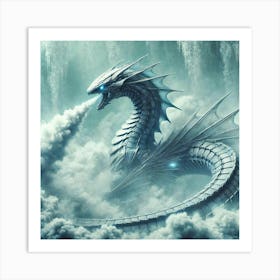 A High Tech, Sci Fi Scene Showing Aquorax, The Hyd 1 Art Print