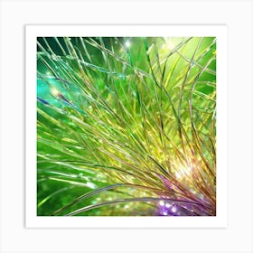 Green Grass Background 27 Art Print