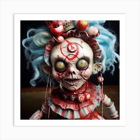 Spooky Doll Art Print