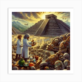 Teotihuacan Art Print