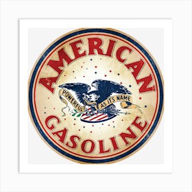 American Gasoline Art Print