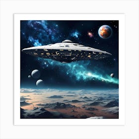 Cosmic Traveller Art Print